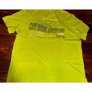 Chaps Cave Diving Mens Short Sleeve Tee Size X-Large